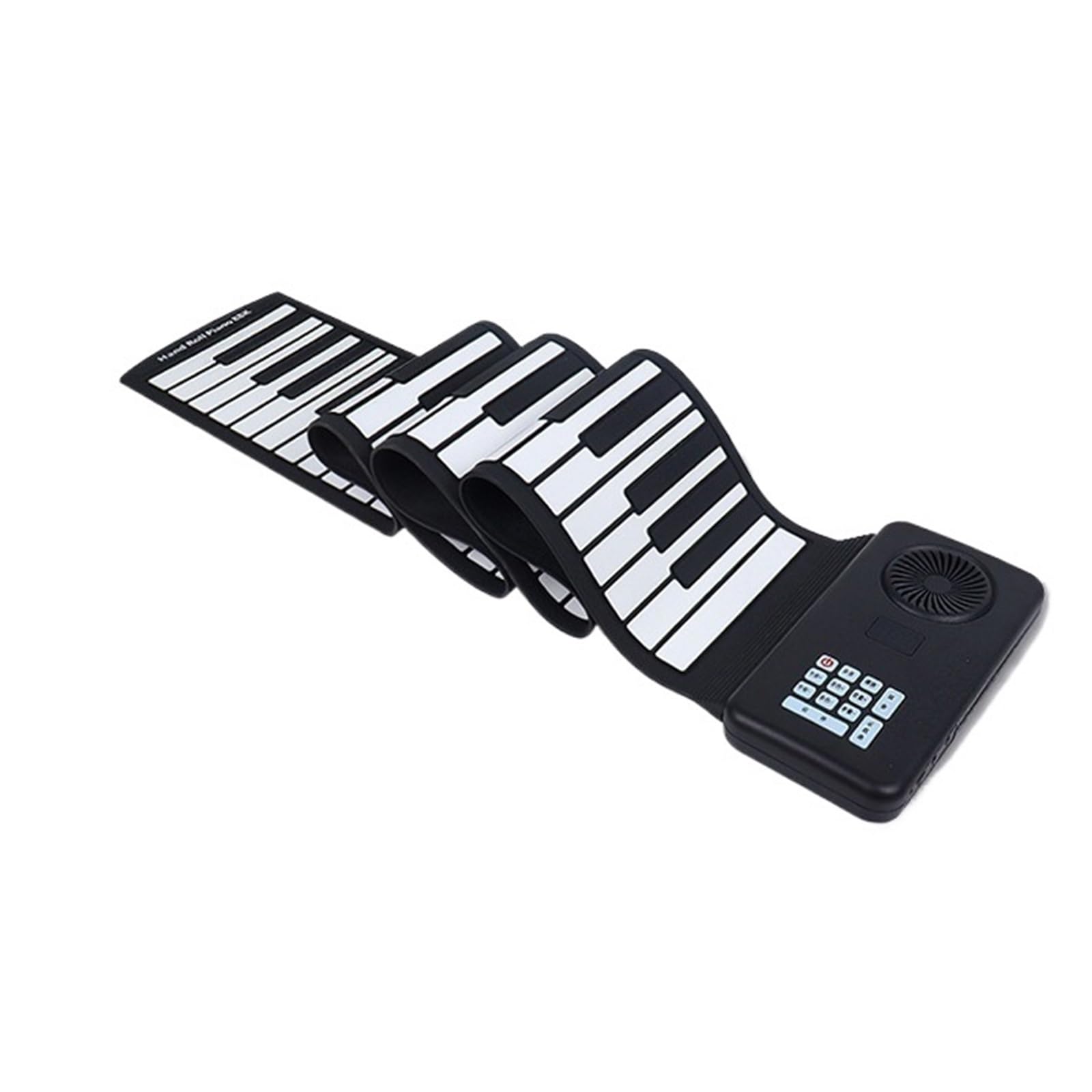 Pianino Elektroniczne 88 Klawiszowa Klawiatura Elektronicznego Pianina Ręcznie Zwijana Składana Silikonowa