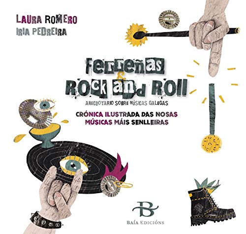 Portada de Ferreñas e Rock and Roll Anecdotario sobre músicas galegas