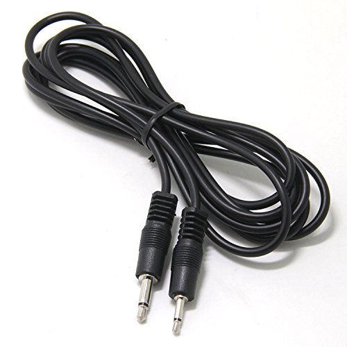 Ancable 2-Pack 6-Feet Mono Cable 2.5mm Male to 3.5mm Mono Jack Plug - 12V Trigger Cable for Parasound Amp and Logitech Harmony Hub