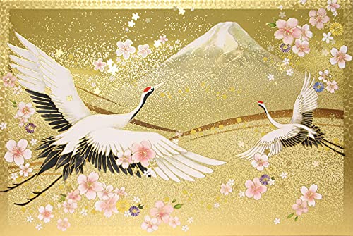 銀製 鶴と花のデザイン  2枚セット 枝垂桜耳飾り(2個セット) 銀燭 ぎんしょく 和柄 和風