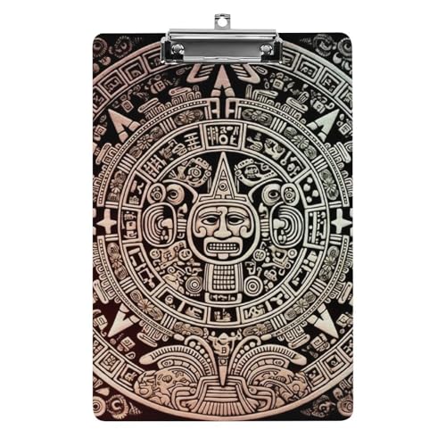 Porte-bloc acrylique maya pour enseignant et salle de classe