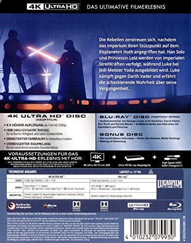 STAR WARS Ep. V: Das Imperium schlägt zurück [Blu-ray]