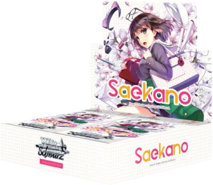 Bushiroad Saekano How to Raise A Boring Girlfriend 16 Packs - 9 Cards per Pack - English - Weiss Schwarz Booster Box