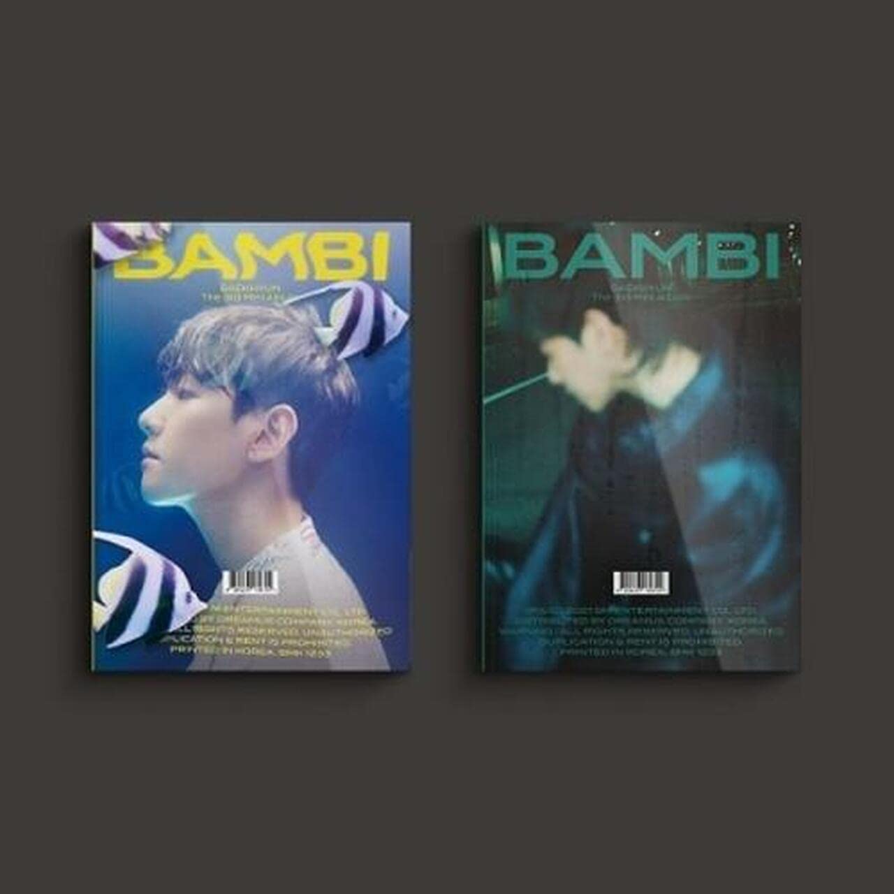 Kpop Merch BAEK HYUN 3th Mini Bambi PhotoBook RANDOM ver