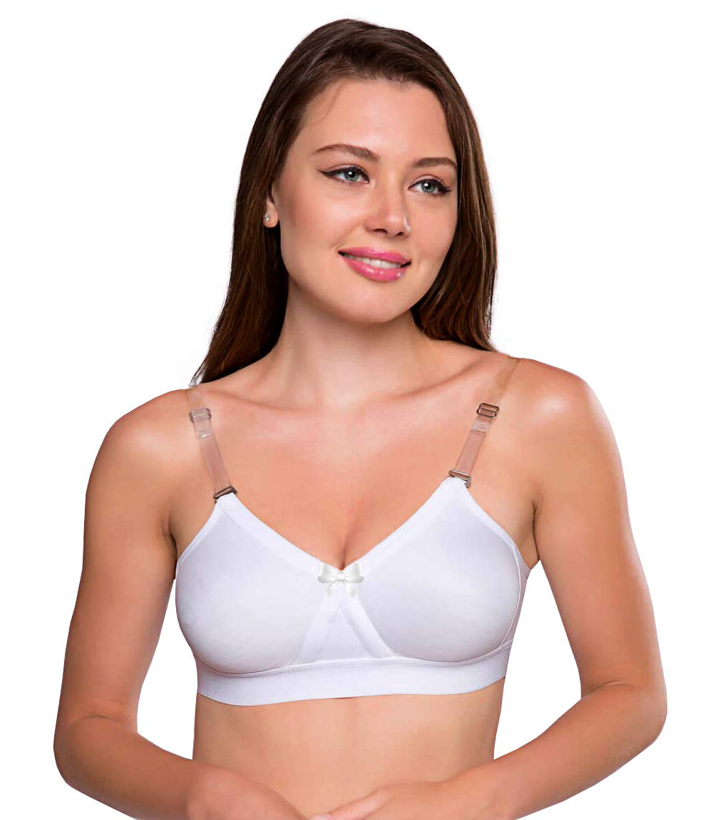 SONAWomen's Cotton Seamless Full Coverage Minimizer Bra