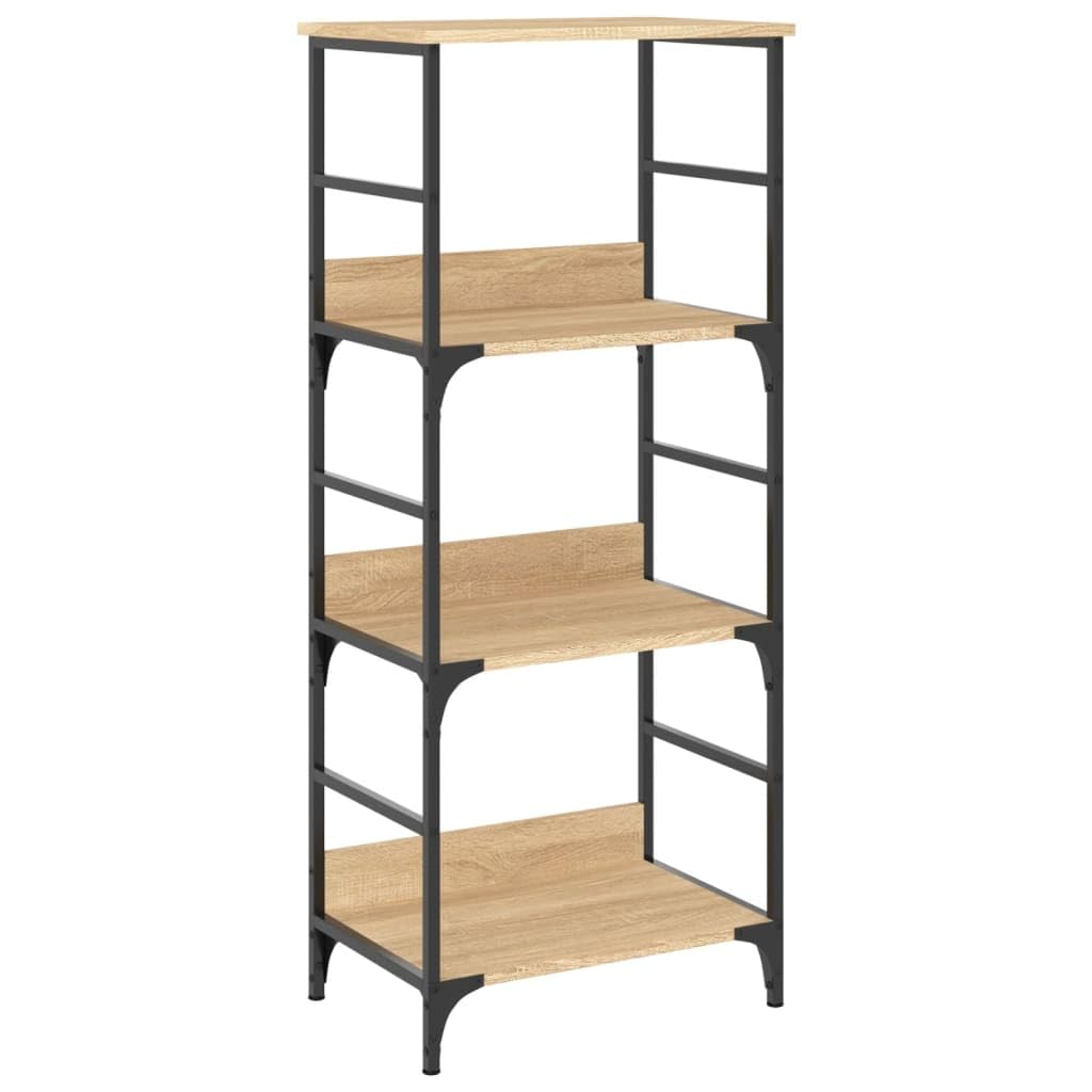 vidaXL Libreria Rovere Sonoma 50x33x117,5 cm in Legno Multistrato
