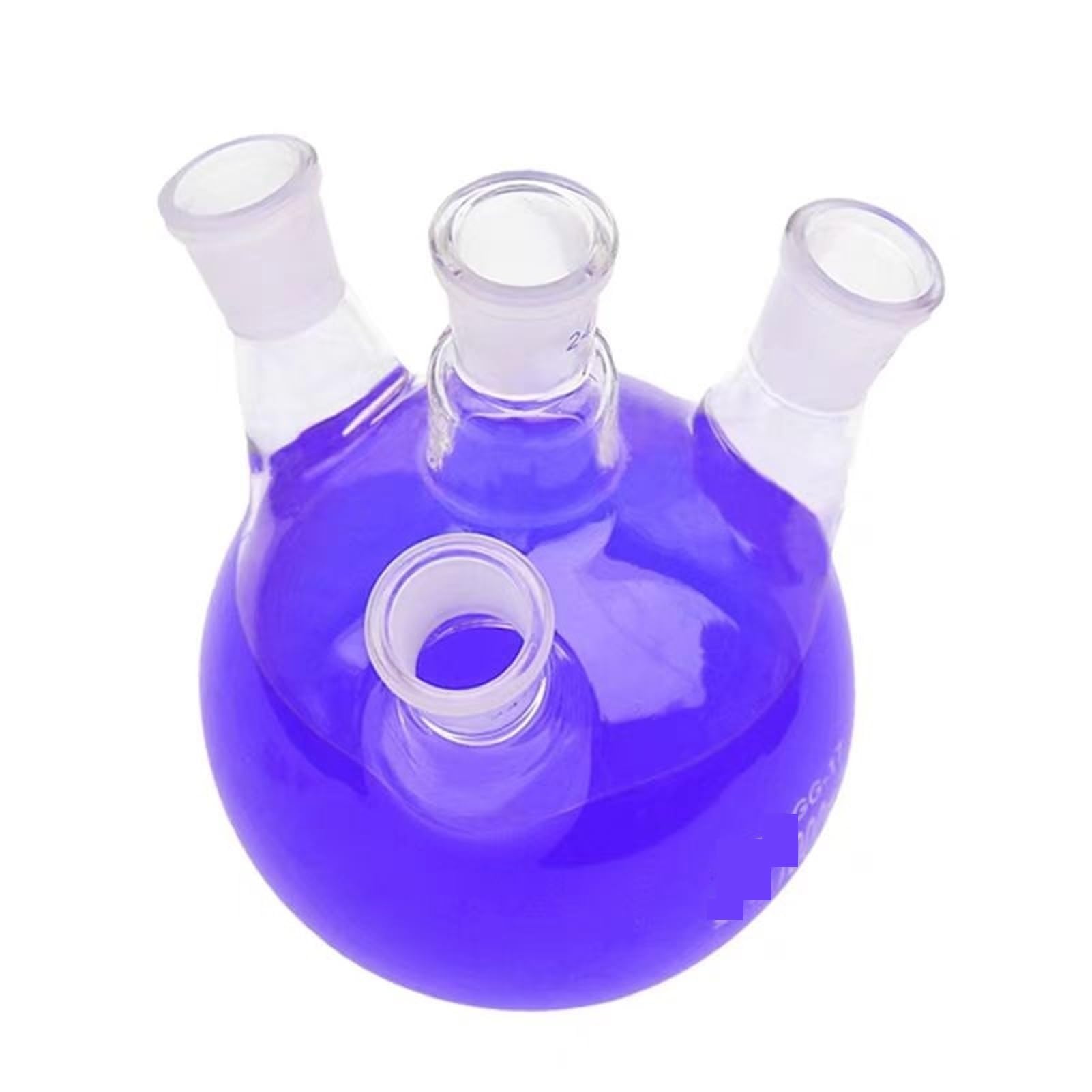 Matraz de vidrio para laboratorio, Matraz de destilación de cuatro bocas de vidrio de borosilicato 100 ml-2000 ml(250ml 24x4)