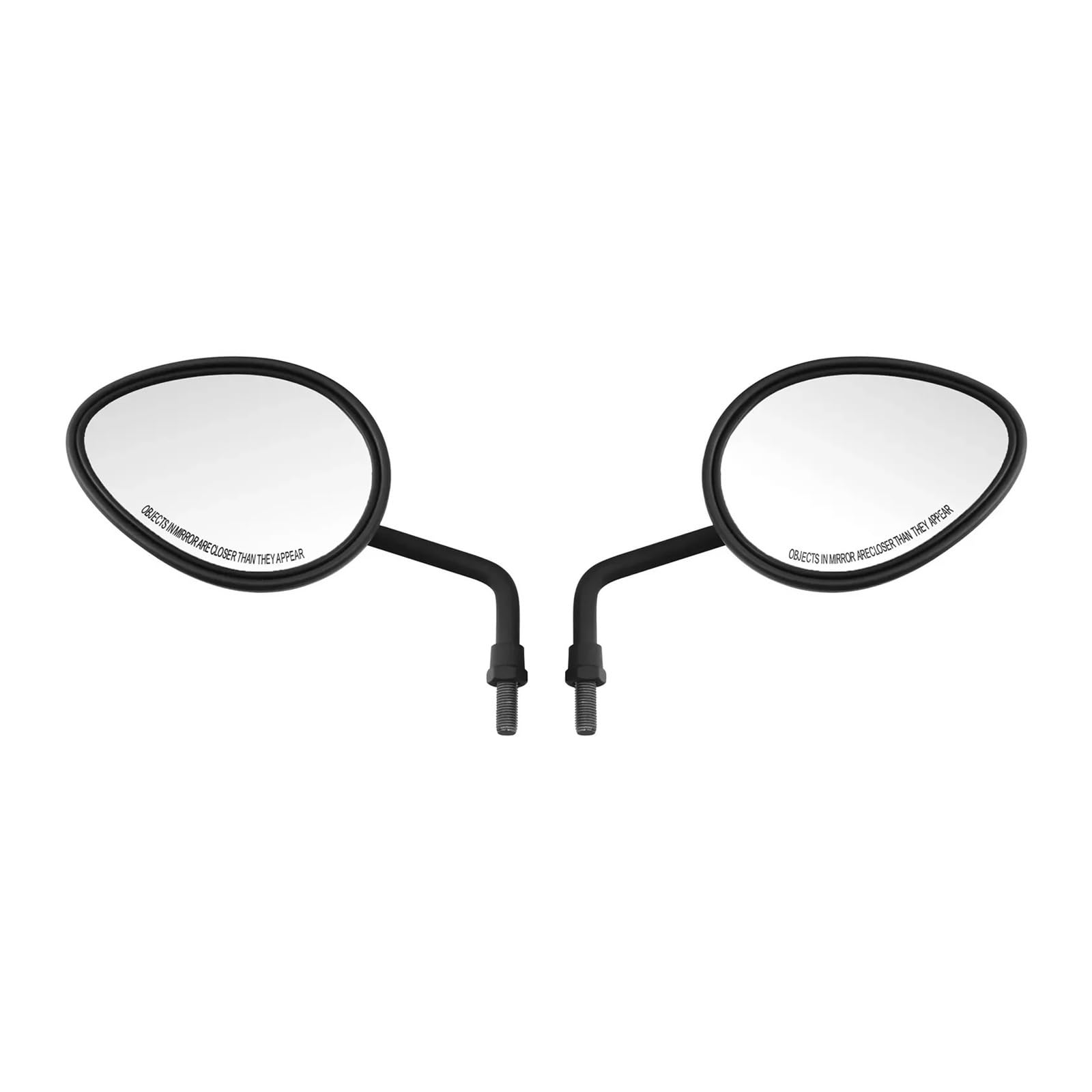 Espejo retrovisor de 10mm para Indian Chieftain y Roadmaster, retrovisores universales negro mate 3