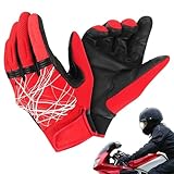 Guantes completos de ciclismo de dedo, guantes de ciclismo antideslizante - Ciclismo Guantes de invierno de invierno Anti -Slip | Motorbike Racing Mitts, accesorios deportivos al aire libre para la na