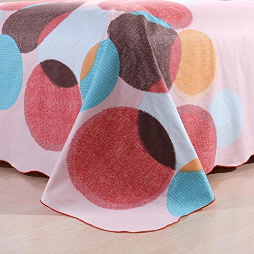 Feuilles de dentelle Vichy pur coton 200x235cm lit double - 4