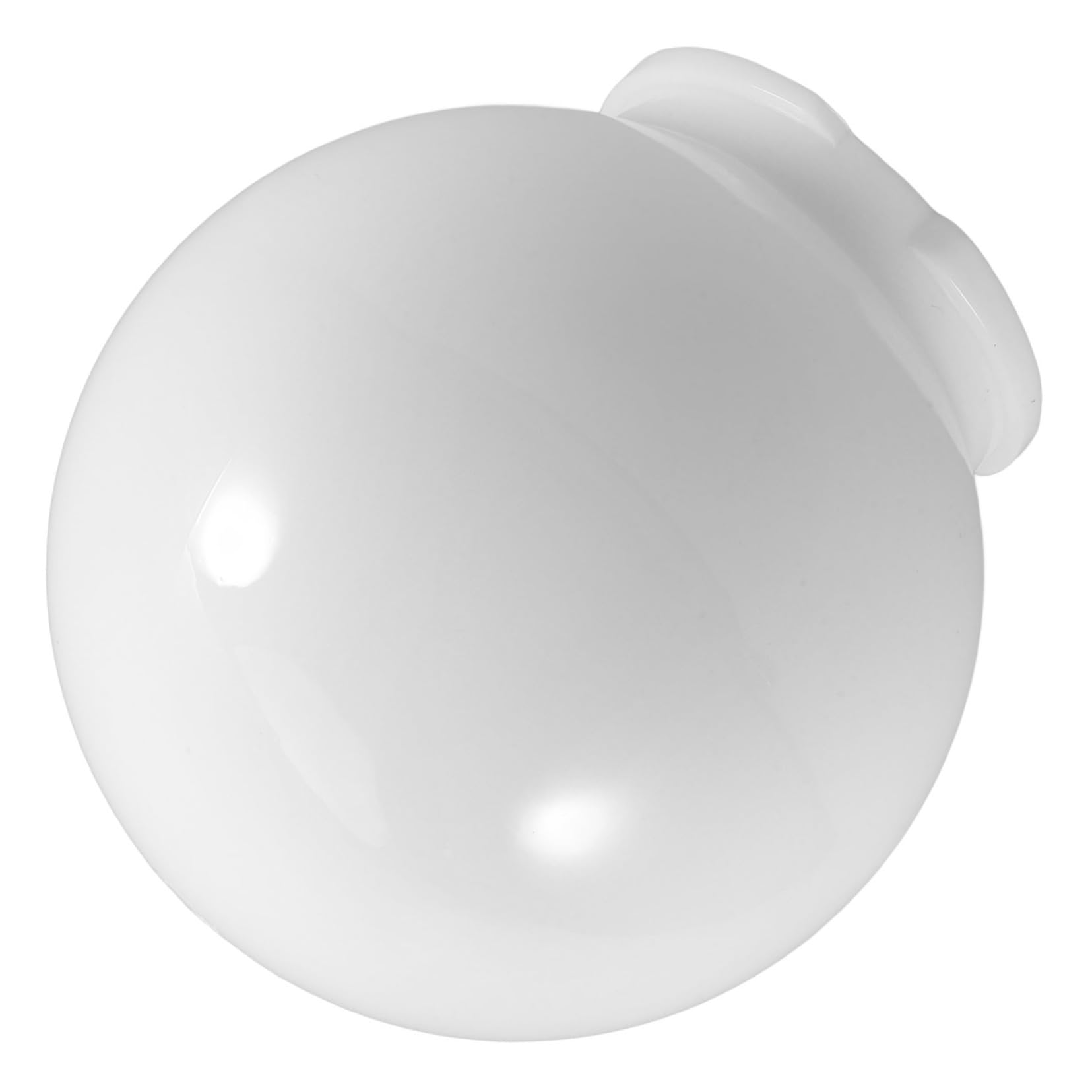Operitacx Ball Lampshade Outdoor Acrylic Globe Light Shade for Garden Fence Deck Post Light Fixture Replacement