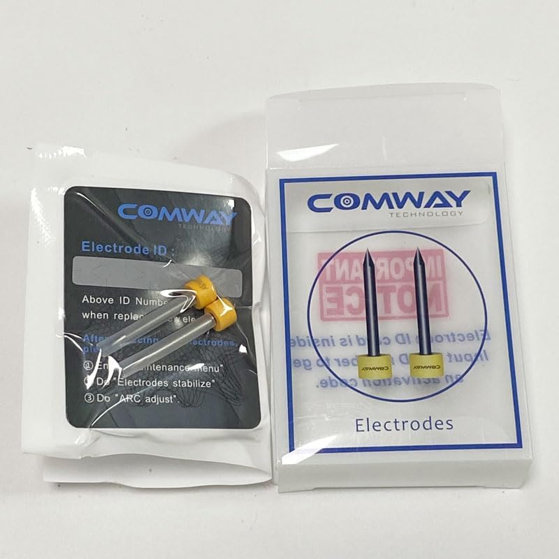 Original COMWAY A3 A33 A4 C5 C6 C8 C9 C6S C8S C9S C10 C10S fiber fusion splicer electrodes CE-03-Y electrode rod 1 Pair