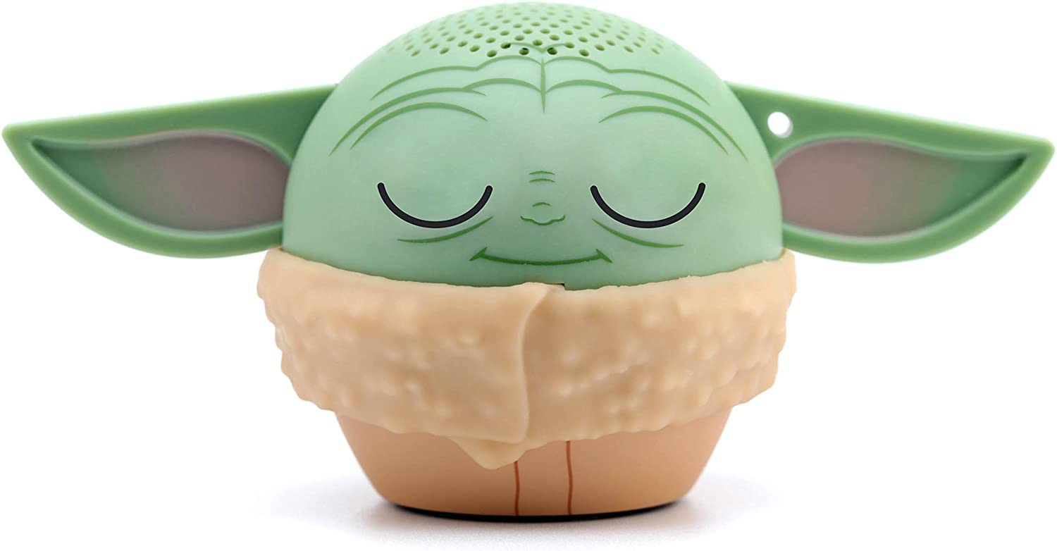Bitty Boomers Star Wars The Mandalorian: Grogu with Eyes Closed - Mini Bluetooth Speaker