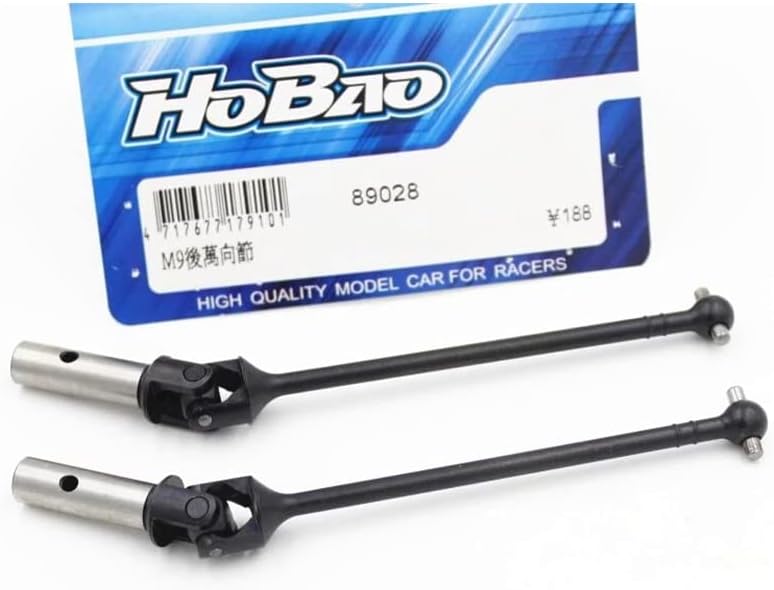 Miniatura 2 de R.S 2 piezas de eje de transmisión trasero de metal CVD 89028 para HOBAO 8SC Star Star-E RC accesorios de piezas de actualización de coche