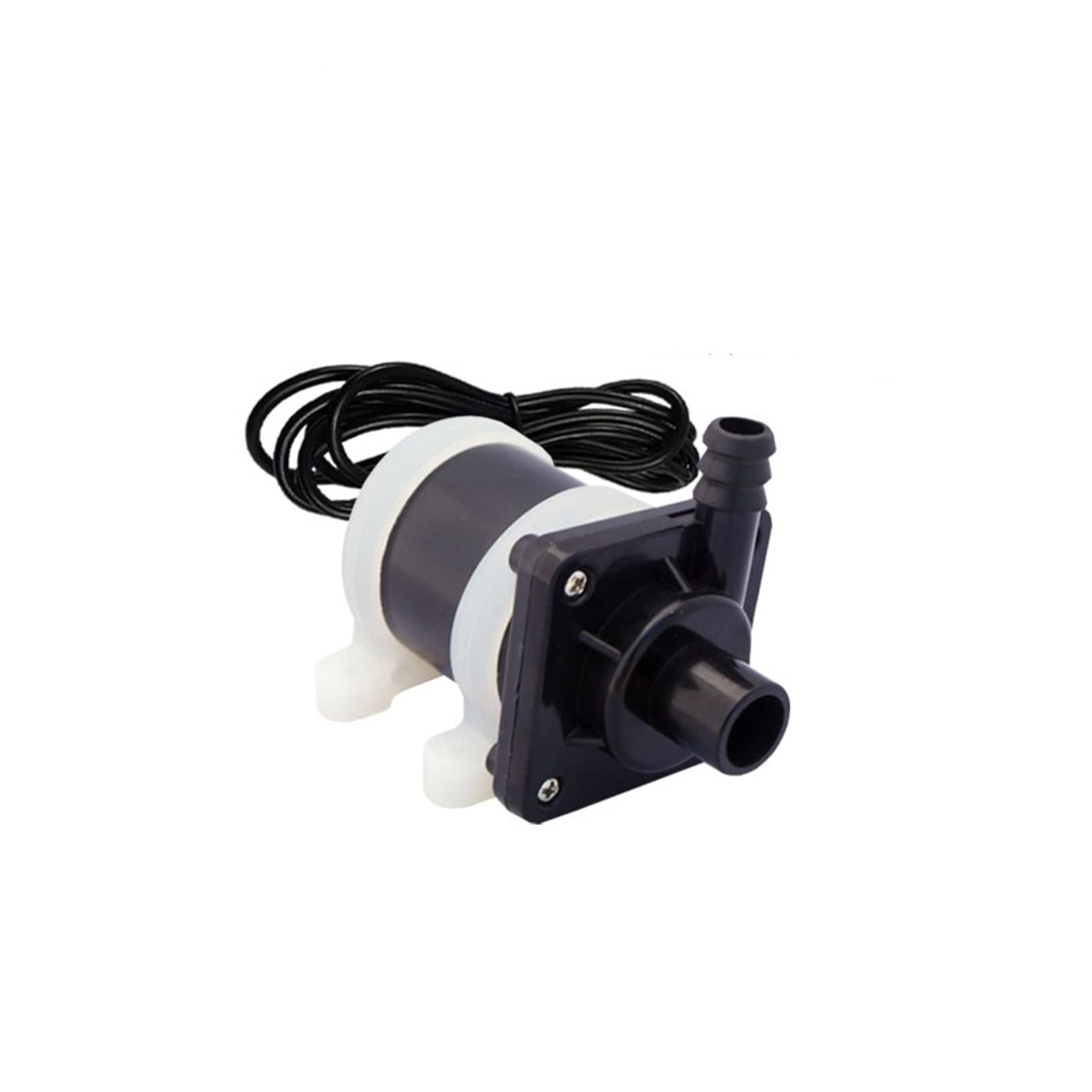 Water Pump, 12V24V Brushless Solar DC Water Pump Circulating Submersible Land Mute High Head 7 Meters(OneColor)