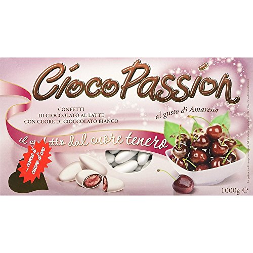 Peladillas Crispo Cioco Passion Sabor Amarena Paquete de 1000 gr Bombonera - 0839