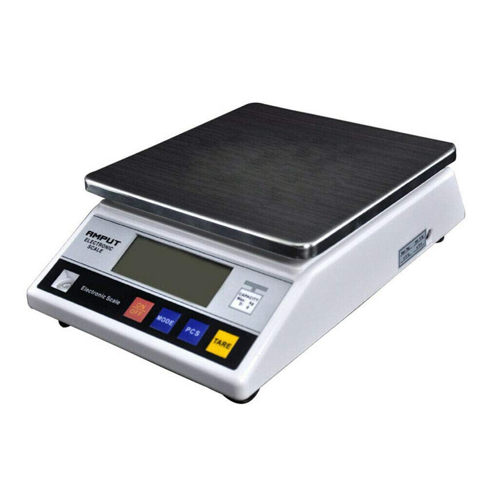 Elektronische Waage，Digital Waage Präzisionswaage Tisch Goldwaage Feinwaage Laborwaage 7.5kg/0,1g Küchenwaage Laborwaage