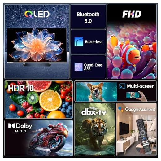 CHIQ 32QA10 32 Zoll Smart QLED TV