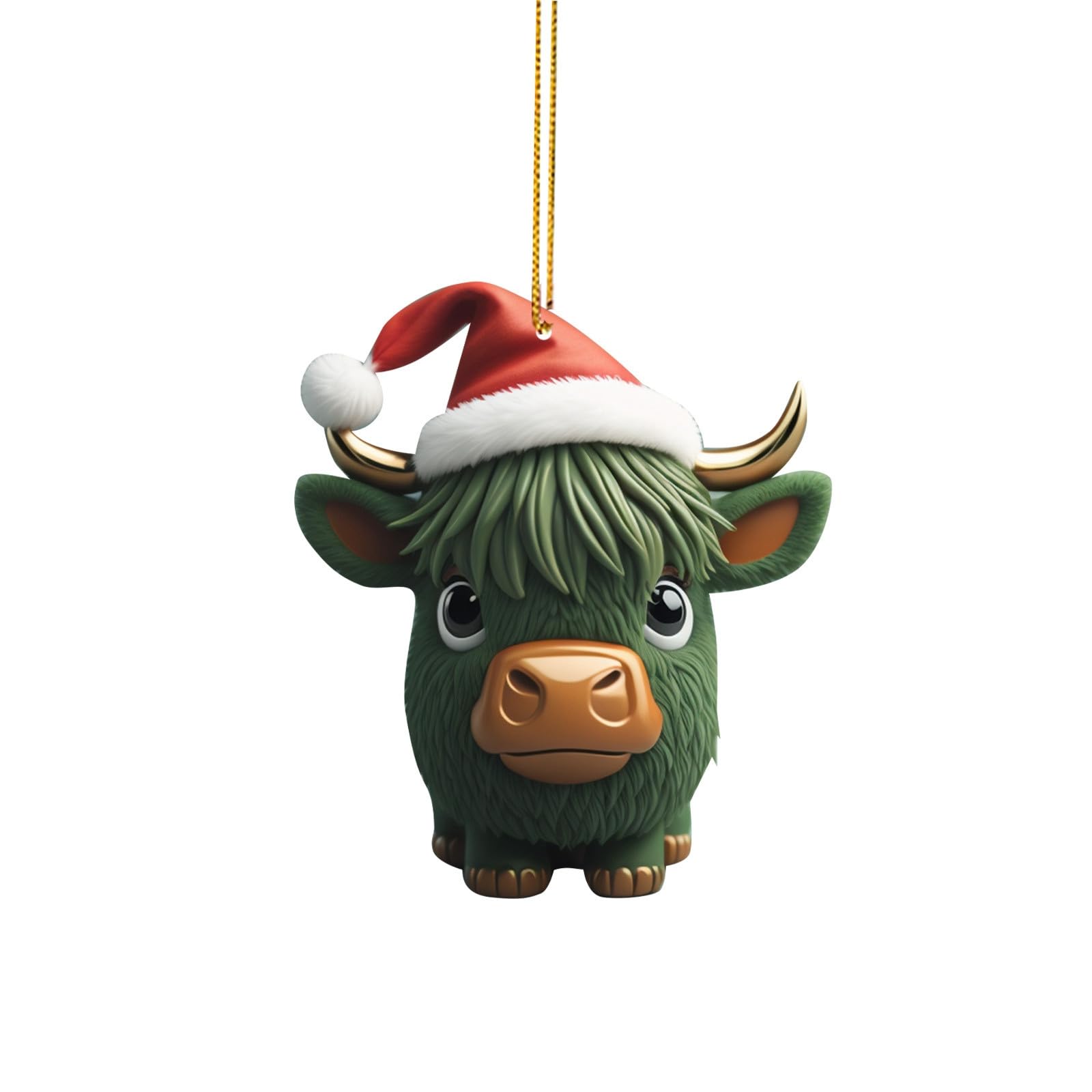 for Women 2024 Christmas Decoration Personalized Cow Gift Christmas Tree Hanging Decoration Ornaments Home Ornaments Christmas Holiday Party