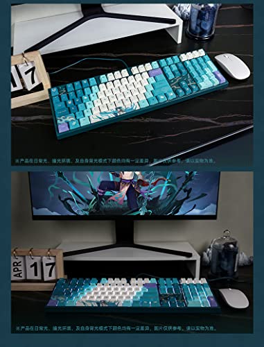QINGCANG 原神(げんしん)魈(ショウ) 護法夜叉Ver. メカニカル キーボード の商品画像 6