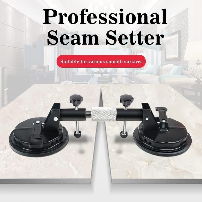Miniatura 5 de Sellador de costuras de granito, ventosa de vacío ajustable, fijador de costuras de piedra sin costuras para unión y nivelación de costuras,