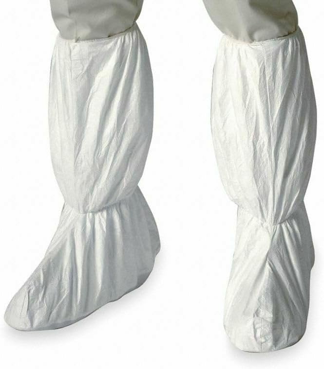 High Top Boot Covers Elastic Ankle & Top QTY 100, Mfr: BT-A1812-B-A