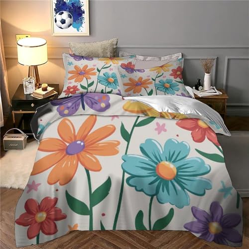 Housse de couette microfibre 135x200 pour lit simple adolescent - 6