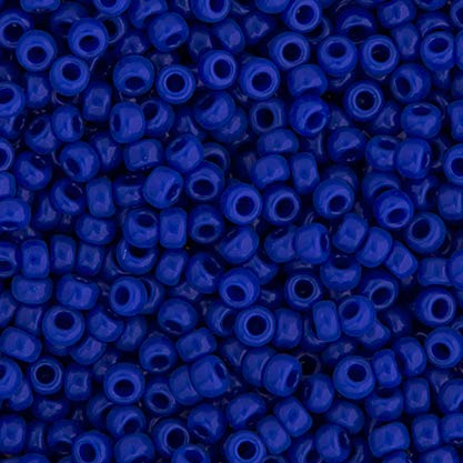 Miyuki Seed Bead 15/0 APX.22g - Cobalt Blue Opaque Japanese Glass Seed Beads