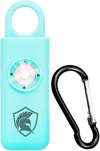 Miniatura 10 de La alarma de seguridad personal original para mujer - Sirena fuerte, luz estroboscópica y llavero versión 2.0 (morado) Púrpura,Agua,Rosa