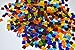 LDGJ 300g/Pack Transparent Bright Mixed Color Tumbled Stained Glass Mosaic Tiles Home Decoration
