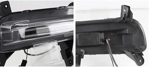 Miniatura 6 de BAKUGO 2 unids coche LED diurna luz niebla lámpara DRL flujo luz de señal de giro para Kia K3 Cerato 2018 2019 2020