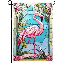 Flamingo Garden Flag