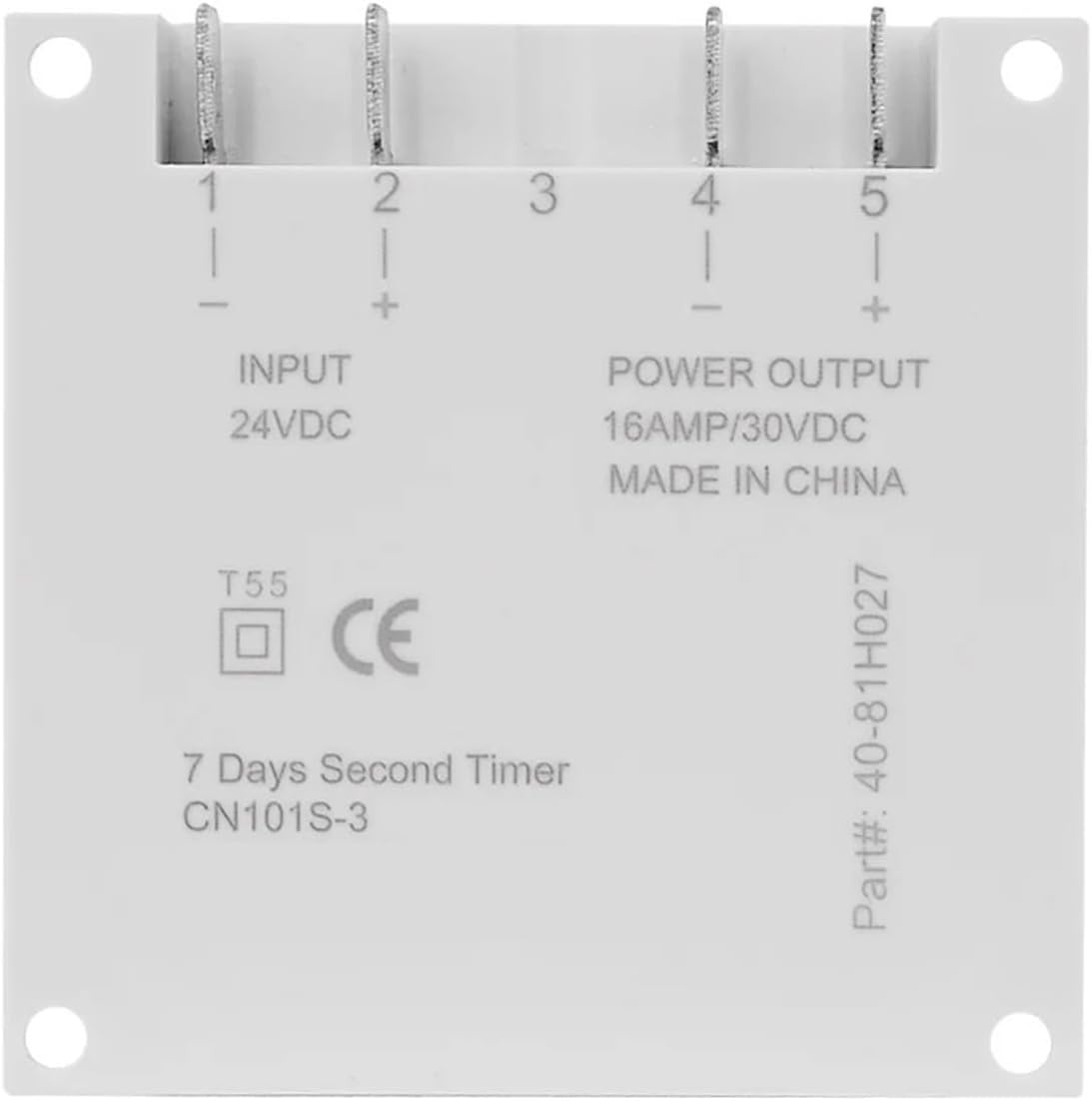 CN101S 1 Second Interval 5V 12V 24V 110V 220V Digital LCD Timer Switch 7 Days a Week programmable time Relay Programmer(110VAC)