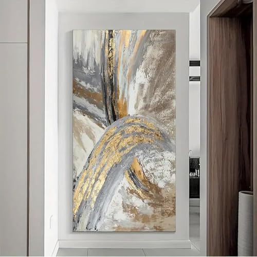 Affiches et impressions d'art mural vintage avec toile dorée 50x100 - 2