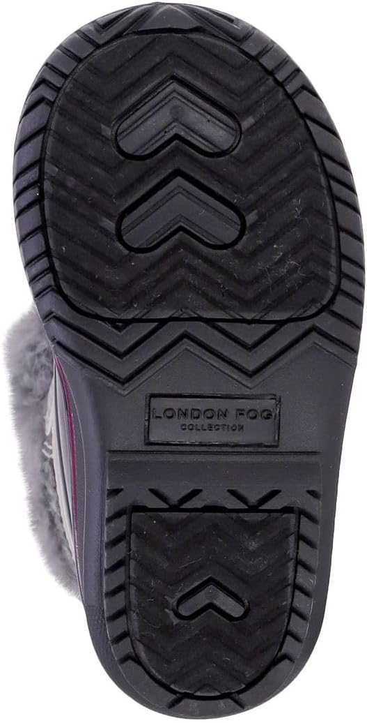 LONDON FOG Girls Toddler Tottenham Cold Weather Snow Boot