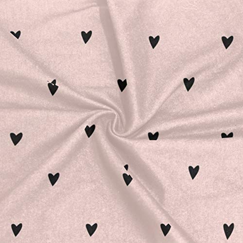 Neck Gaiter, Pink Hearts Face Sun Dust Mask Magic Scarf Headwear Bandana for Running Fishing Outdoor Sport3