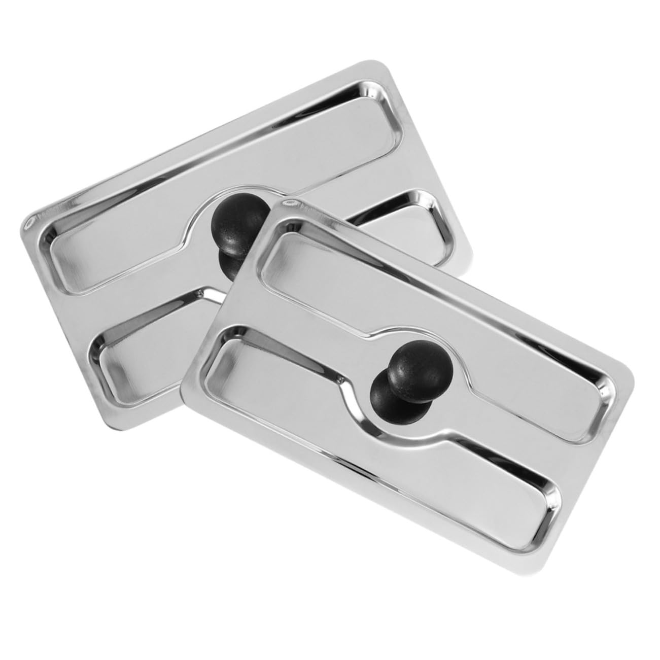 2 piezas Tapa Superior para Tostadora de Acero Inoxidable de Protector Portátil para Máquina de Pan Diseño Seguro y Práctico Compatible con Ranuras Largas