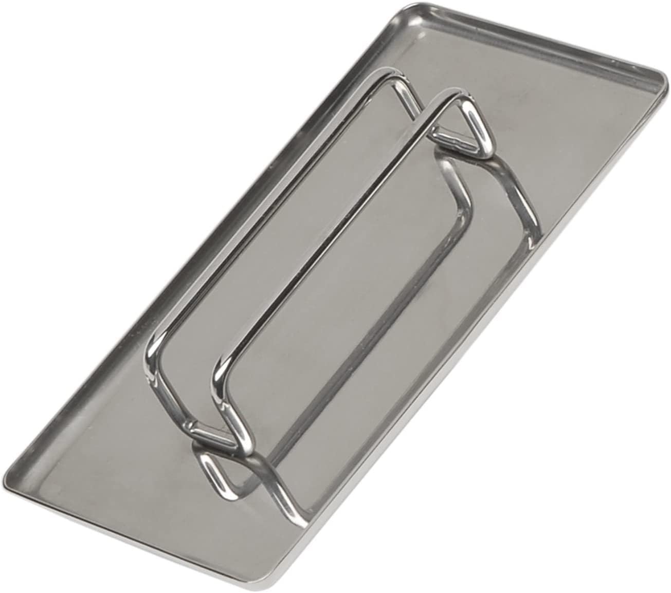 Ateco Fondant Smoother with Handle and Square Ends, Stainless Steel