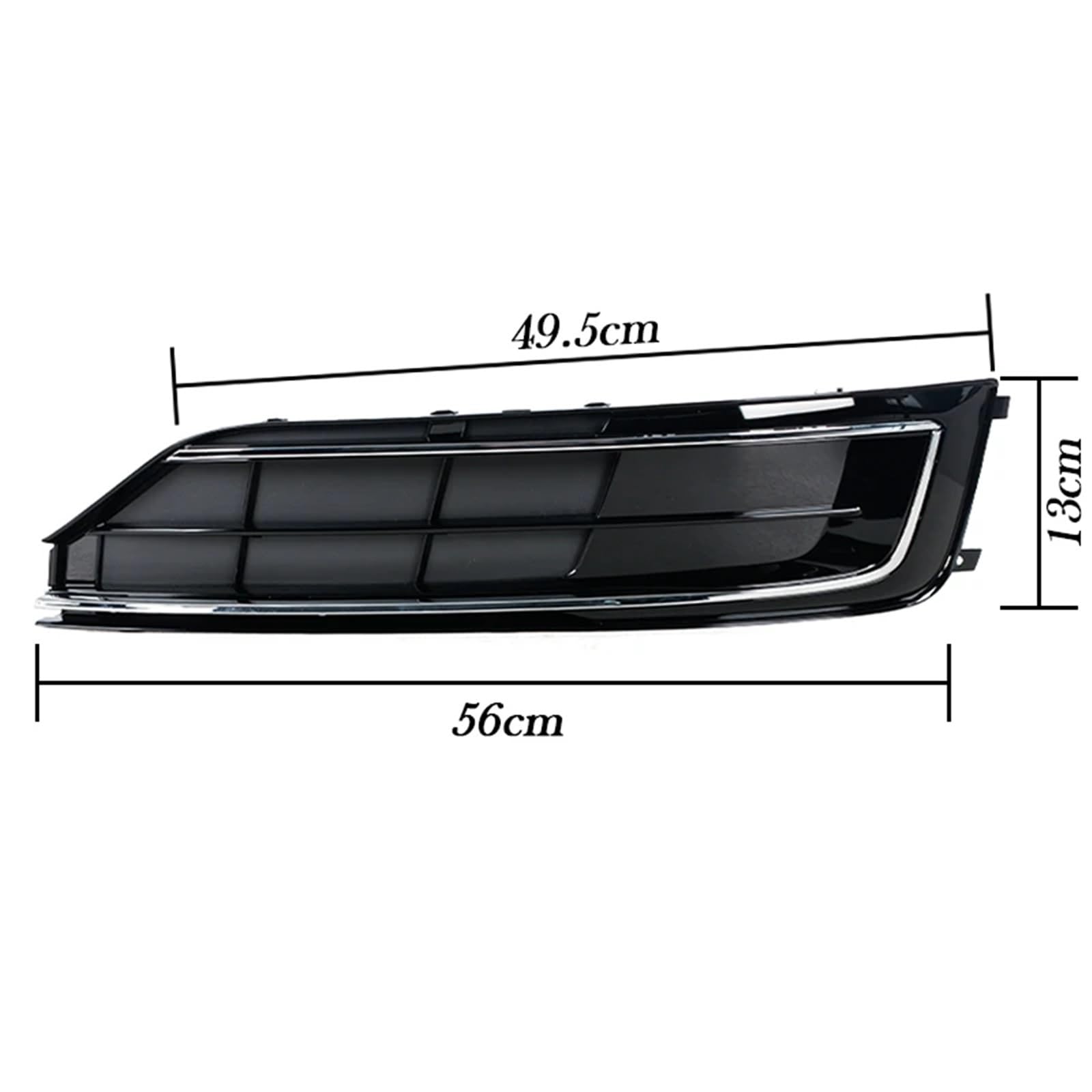 Telaio Compatible With fendinebbia Paraurti anteriore Griglia di copertura Compatible With fendinebbia Compatibile con AUDI A8 D4 PA 2015-2016 4HO807679RT94 4HO807680RT94 Ricambi Compatible With auto(