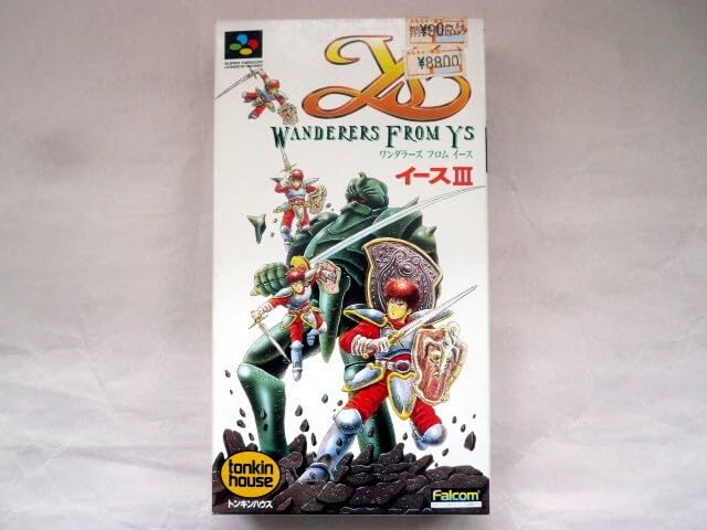 Amazon.co.jp: 未開封 稀少 人気 美品 SFC ソフト ◇ イースⅢ