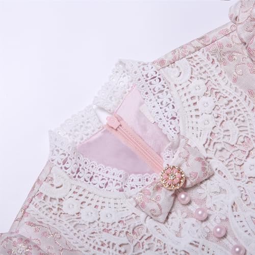 Pettigirl Girls Vintage Lace Ruffle Summer Clothing Kids Toddler Elegant Prom Pageant Wedding Special Occasion Dresses3