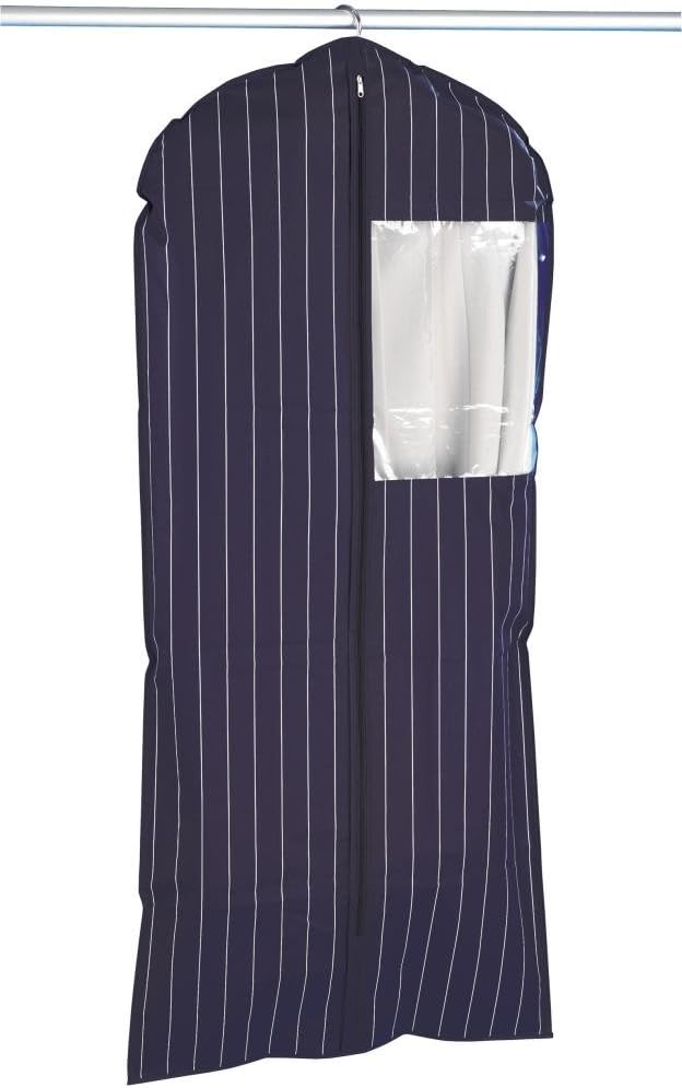2 St Kleidersack 150 x 60 cm BLAU/WEIß GESTREIFT COMFORT WENKO NEU