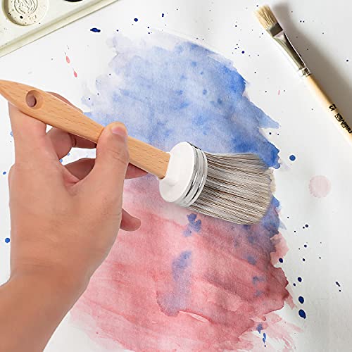 Tqwhyz Professional Chalk And Milk Painting & Wax Brush For Furniture thumb #4
