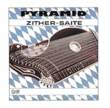 Pyramid Zither-Saiten Zither Griff. Münchner Stimmung D Bronze besp. geschl.