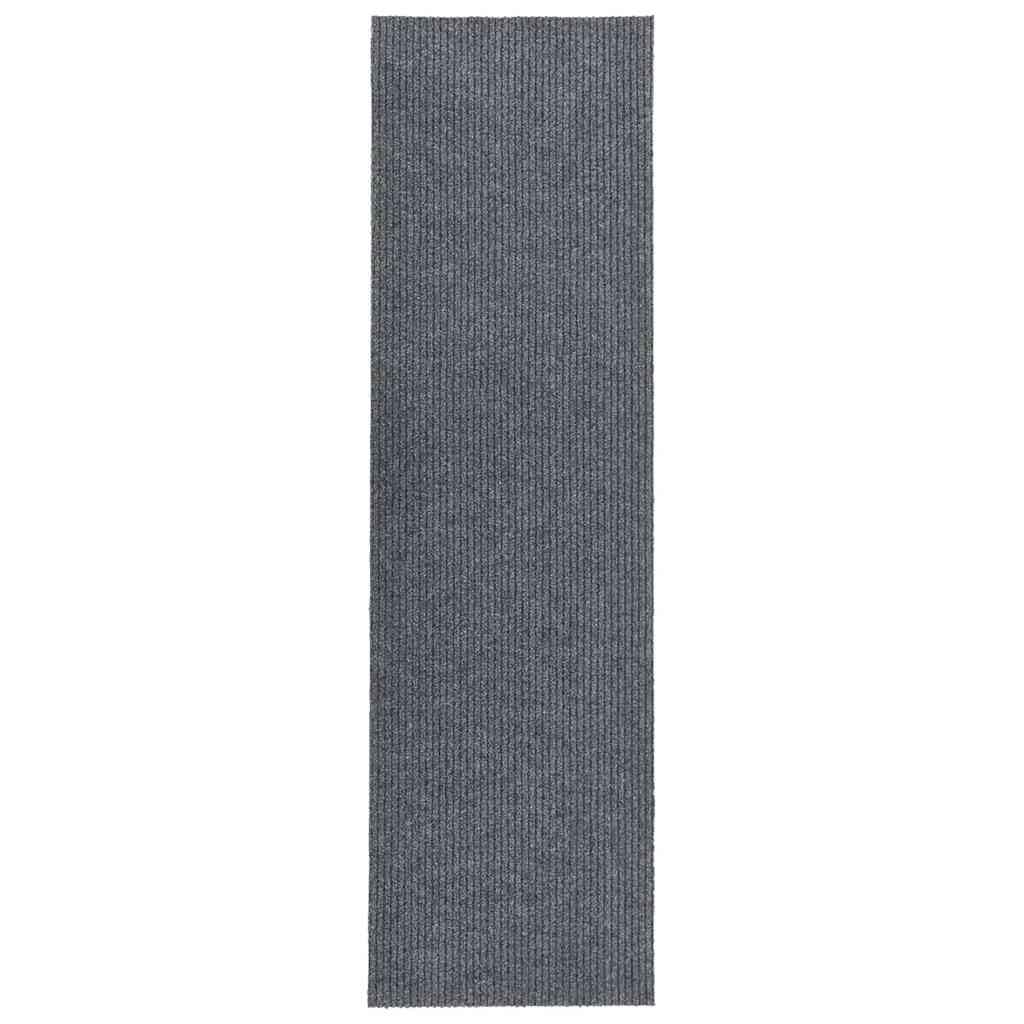 Tapis de couloir gris durable de 6,5 mm contre la saleté du sol