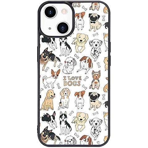 Wihytec iPhone 11 Dog Print Case Cover