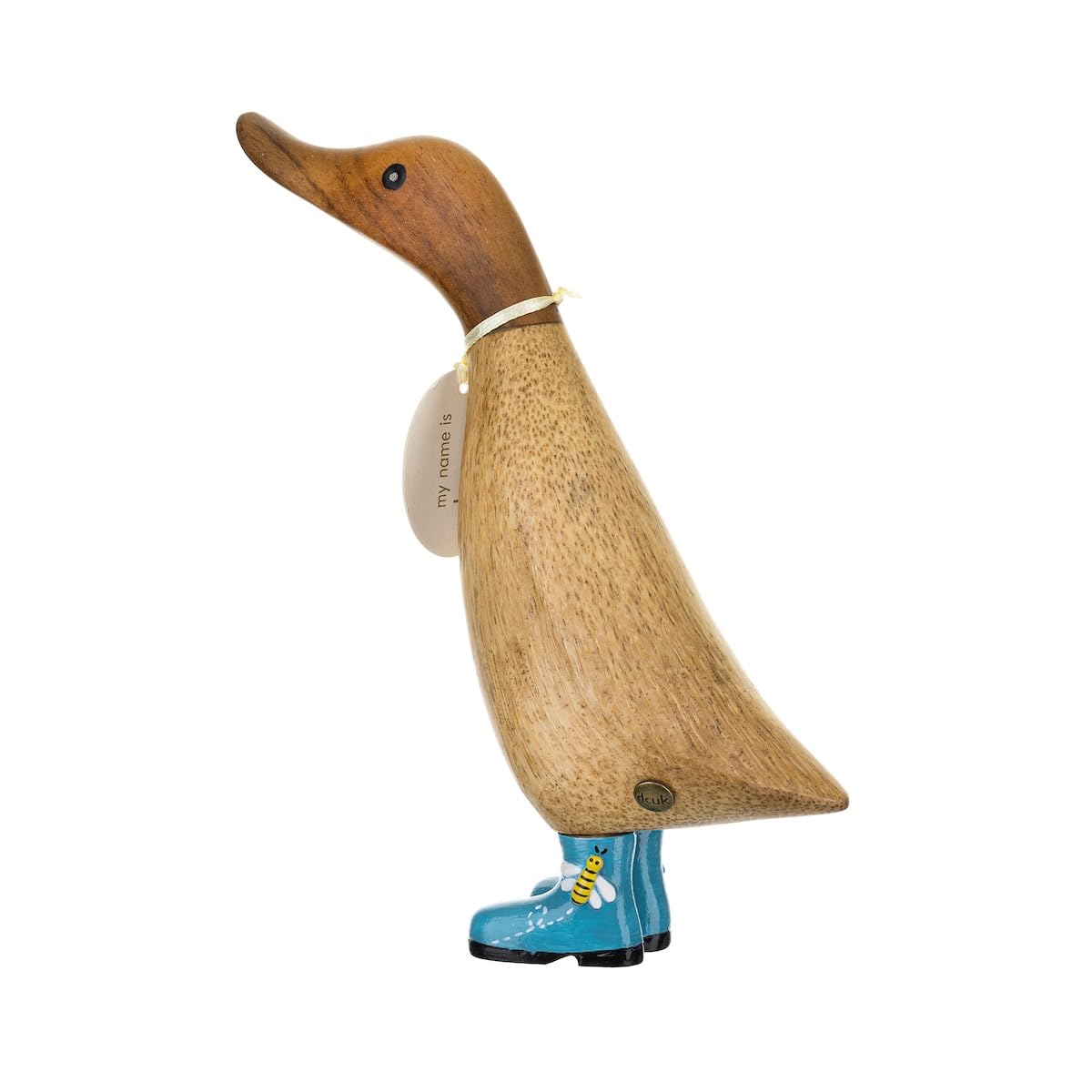 Dcuk Multicolor Bugs On Boots Wooden Ducklings - Bee Design