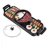 Temperatura regulable de control - Este 2200W estufa eléctrica y parrilla, así que usted puede ajustar libremente la temperatura exacta para sus creaciones culinarias utilizando el dial de control en la parte frontal.
