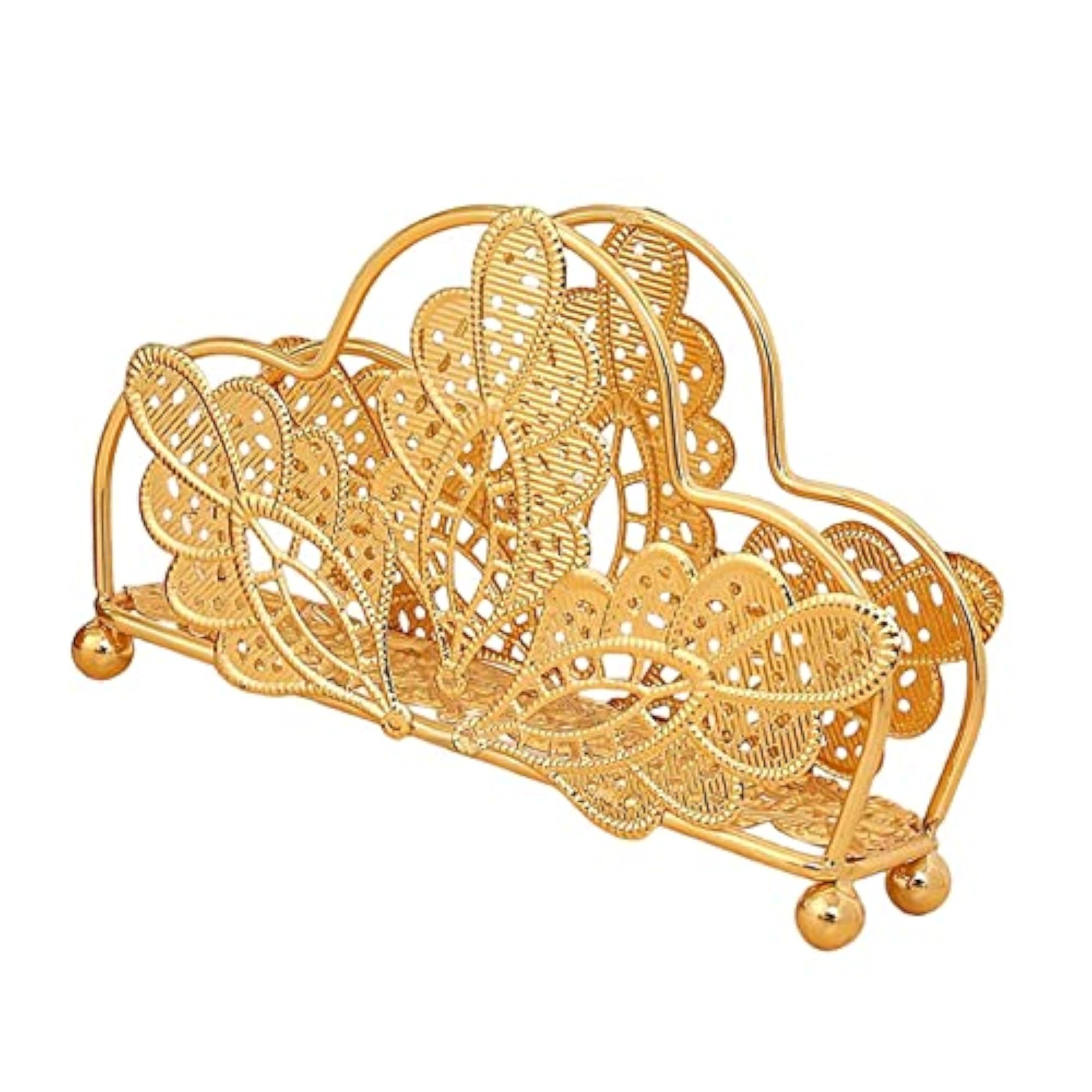 Decorative Metal Tissue Dispenser Stand Style C