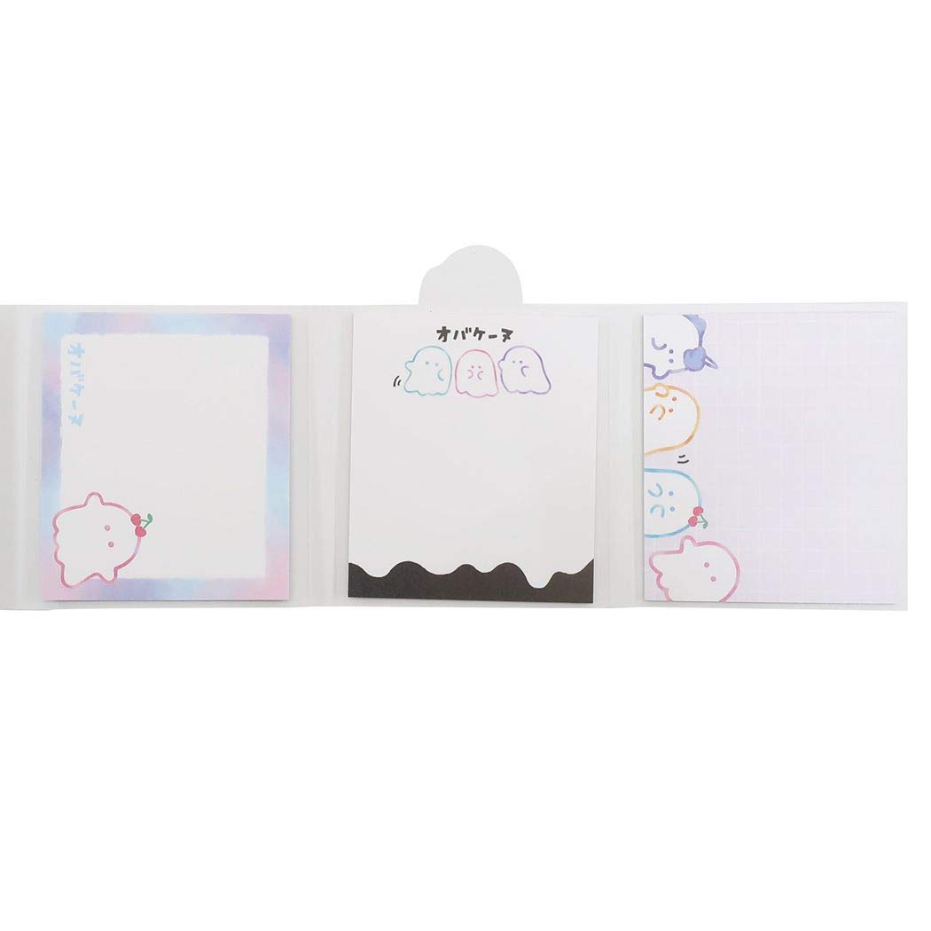 Amazon.co.jp: メモ帳[ダイカット パタパタ メモ]オバケーヌ